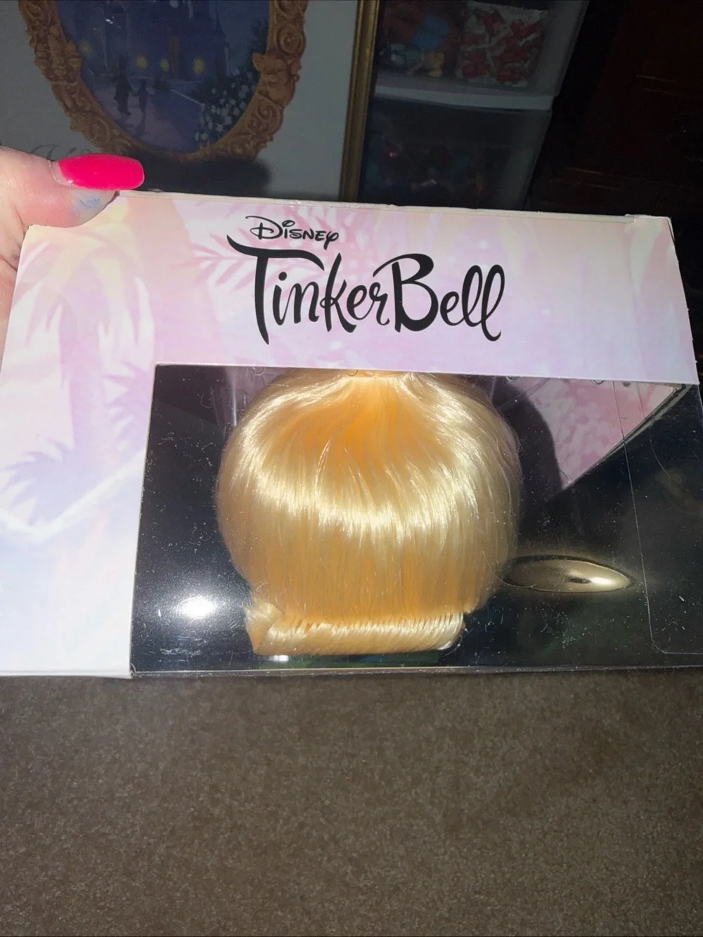NIB Disney Store Tinker Bell Doll in Green Dress